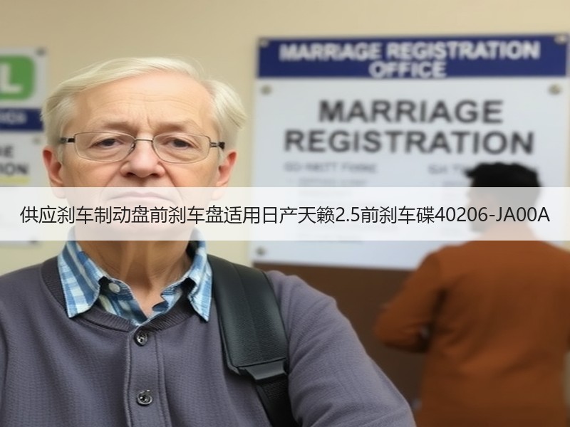 供应刹车制动盘前刹车盘适用日产天籁2.5前刹车碟40206-JA00A