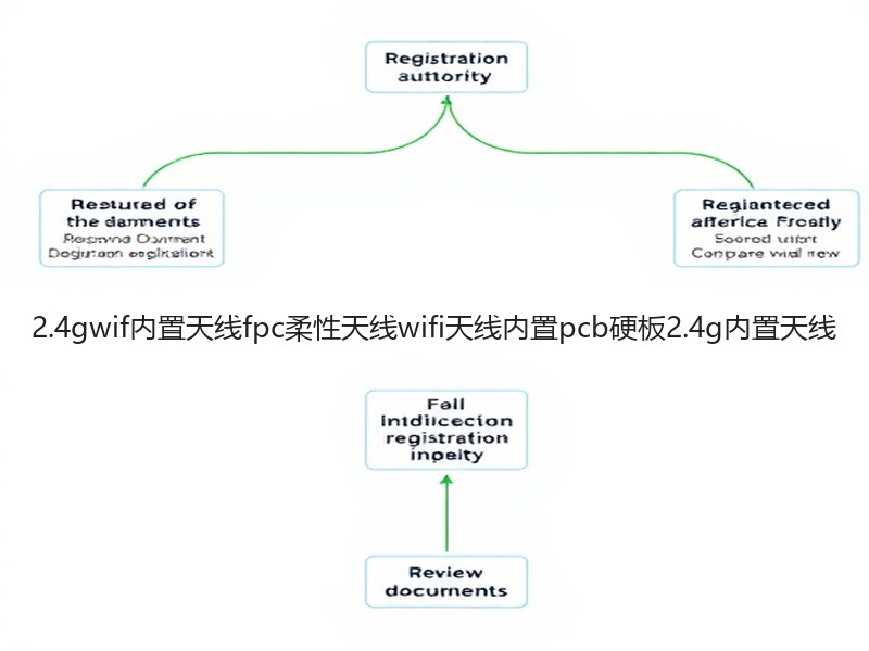 2.4gwif内置天线fpc柔性天线wifi天线内置pcb硬板2.4g内置天线