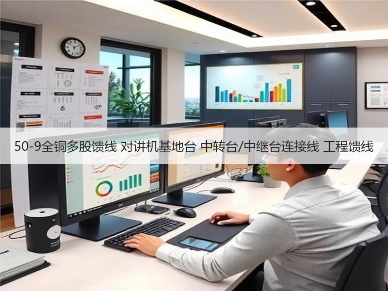 50-9全铜多股馈线 对讲机基地台 中转台/中继台连接线 工程馈线