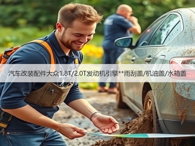 汽车改装配件大众1.8T/2.0T发动机引擎**雨刮盖/机油盖/水箱盖