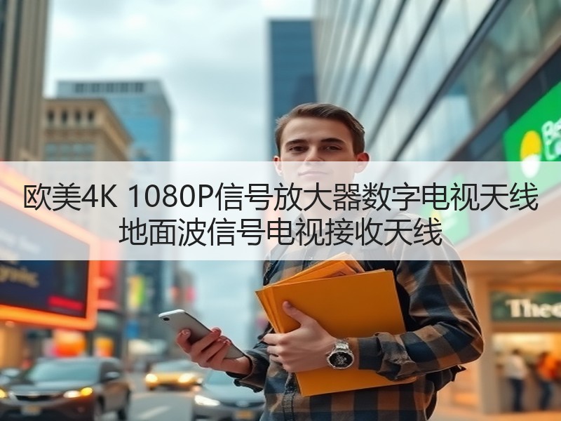 欧美4K 1080P信号放大器数字电视天线 地面波信号电视接收天线