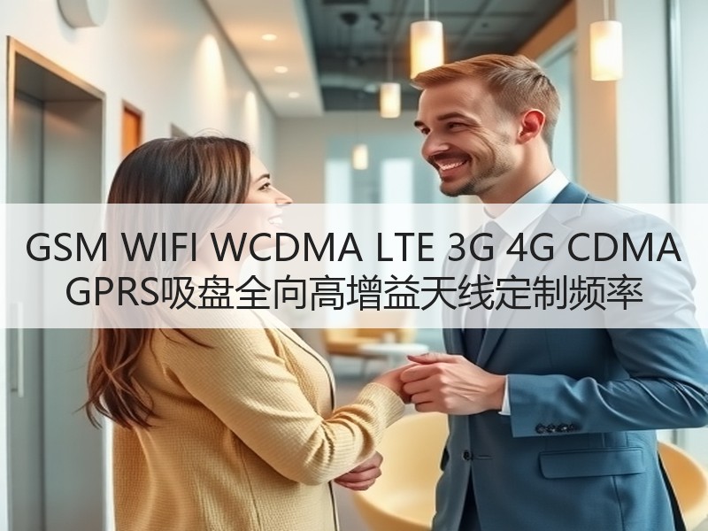 GSM WIFI WCDMA LTE 3G 4G CDMA GPRS吸盘全向高增益天线定制频率