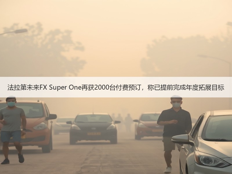 法拉第未来FX Super One再获2000台付费预订，称已提前完成年度拓展目标