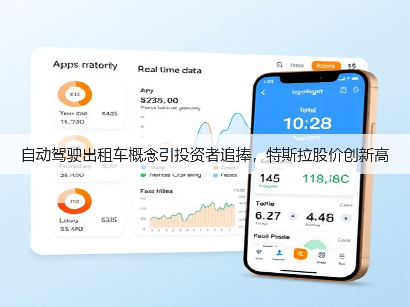 自动驾驶出租车概念引投资者追捧，特斯拉股价创新高