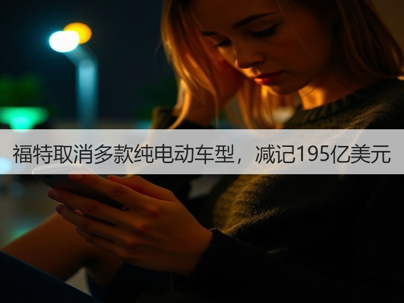 福特取消多款纯电动车型，减记195亿美元