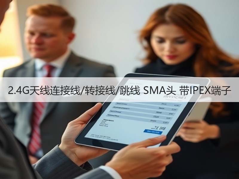 2.4G天线连接线/转接线/跳线 SMA头 带IPEX端子