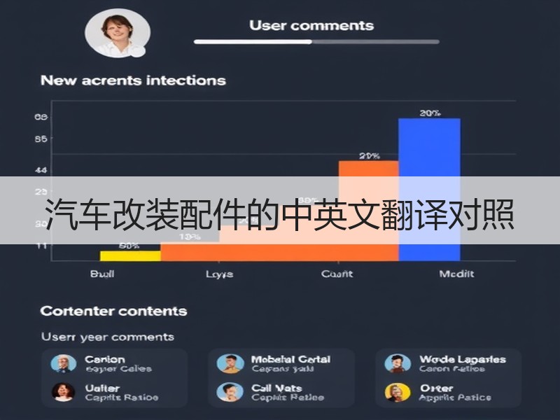 汽车改装配件的中英文翻译对照