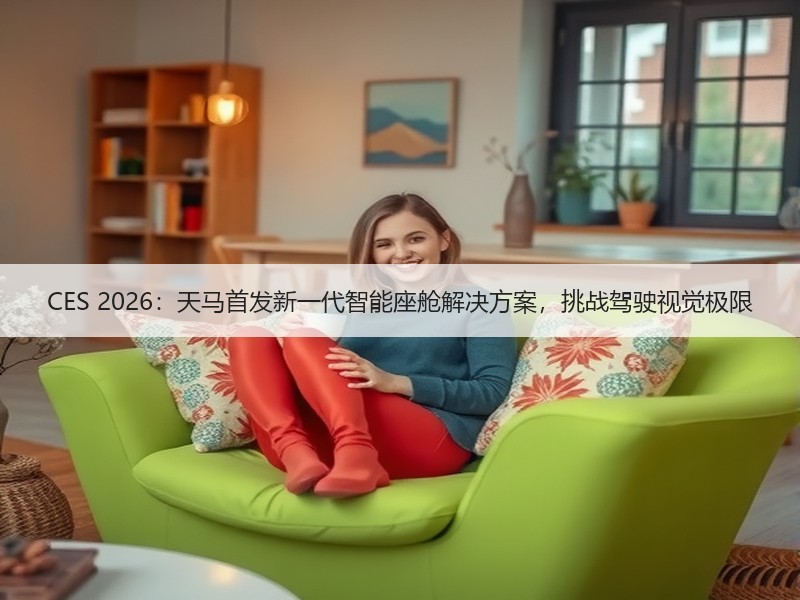 CES 2026：天马首发新一代智能座舱解决方案，挑战驾驶视觉极限