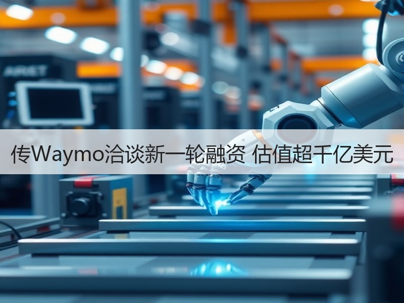 传Waymo洽谈新一轮融资 估值超千亿美元