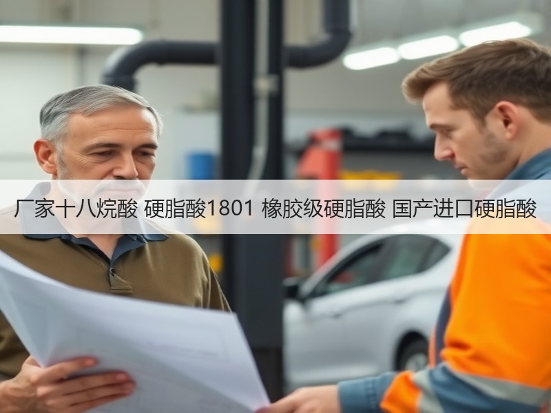 厂家十八烷酸 硬脂酸1801 橡胶级硬脂酸 国产进口硬脂酸
