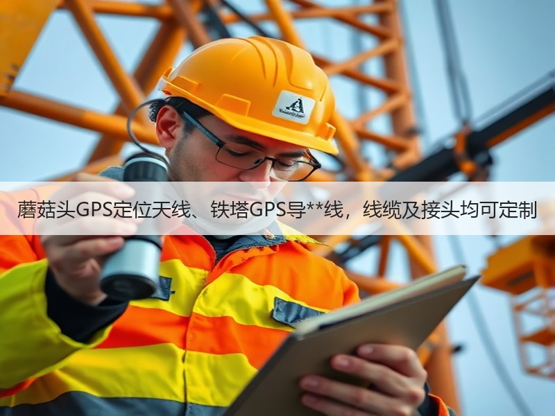 蘑菇头GPS定位天线、铁塔GPS导**线，线缆及接头均可定制