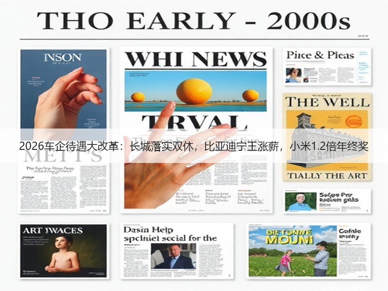 2026车企待遇大改革：长城落实双休，比亚迪宁王涨薪，小米1.2倍年终奖