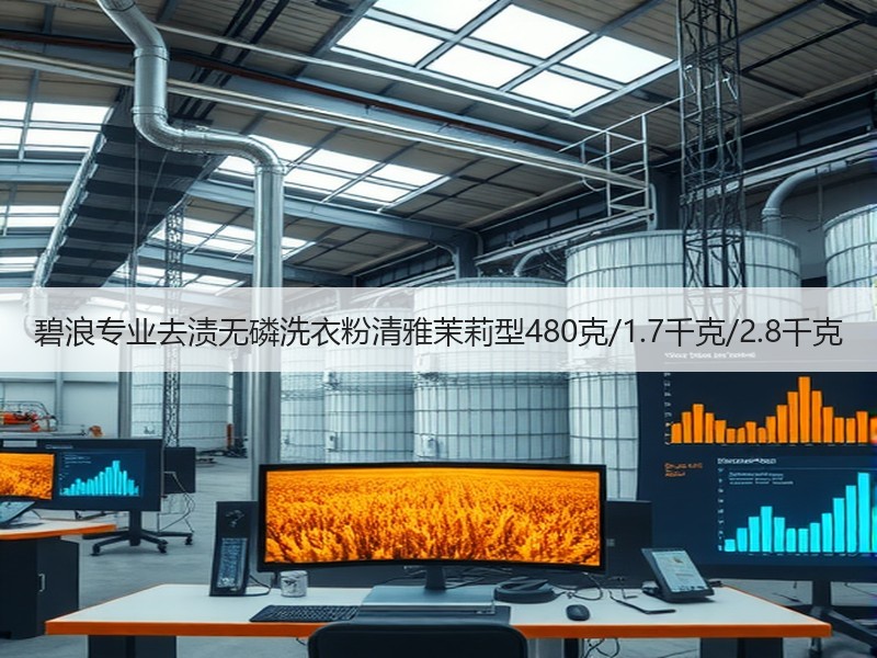 碧浪专业去渍无磷洗衣粉清雅茉莉型480克/1.7千克/2.8千克