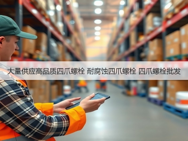 大量供应高品质四爪螺栓 耐腐蚀四爪螺栓 四爪螺栓批发