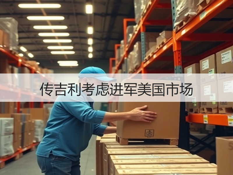 传吉利考虑进军美国市场