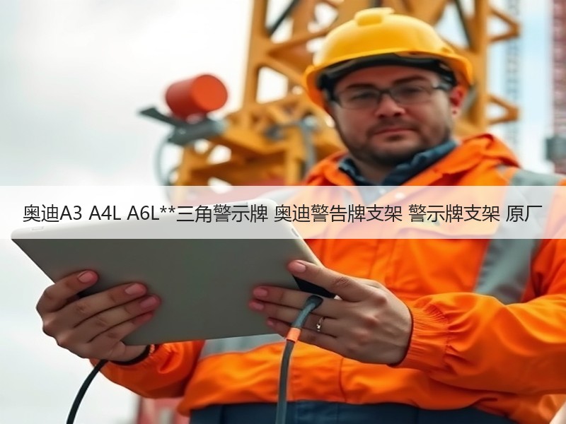 奥迪A3 A4L A6L**三角警示牌 奥迪警告牌支架 警示牌支架 原厂