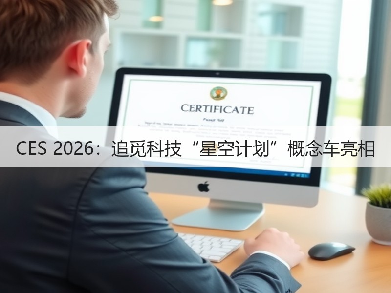 CES 2026：追觅科技“星空计划”概念车亮相