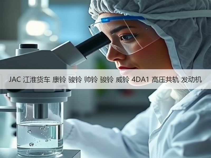JAC 江淮货车 康铃 骏铃 帅铃 骏铃 威铃 4DA1 高压共轨 发动机