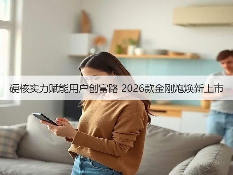硬核实力赋能用户创富路 2026款金刚炮焕新上市