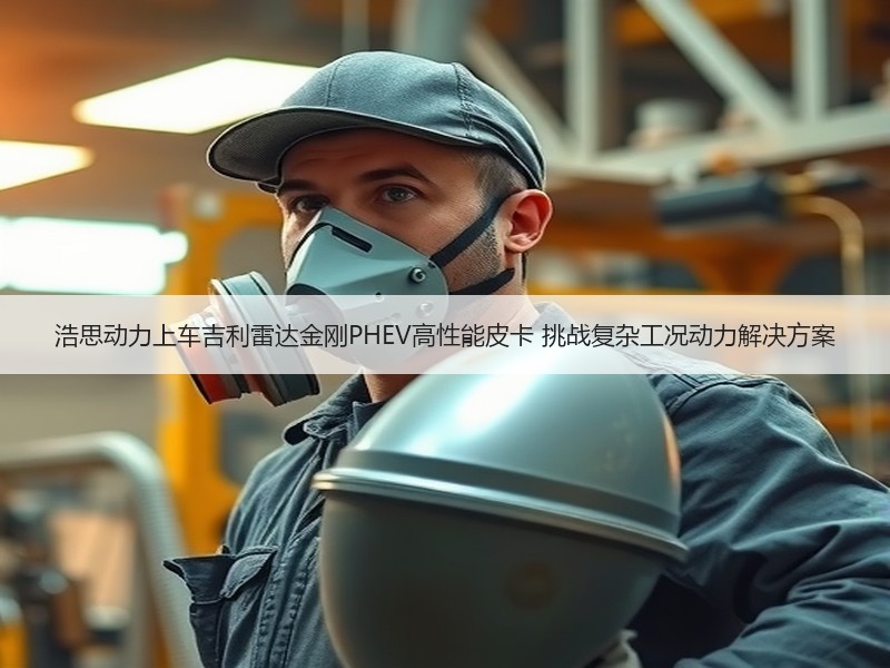浩思动力上车吉利雷达金刚PHEV高性能皮卡 挑战复杂工况动力解决方案