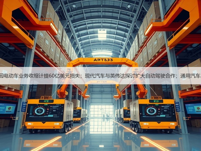 【国际快讯】通用因电动车业务收缩计提60亿美元损失；现代汽车与英伟达探讨扩大自动驾驶合作；通用汽车2025在华销量增长