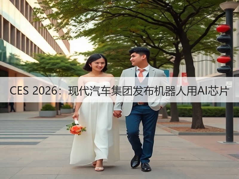 CES 2026：现代汽车集团发布机器人用AI芯片