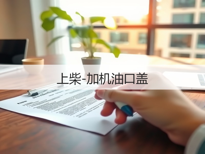 上柴-加机油口盖