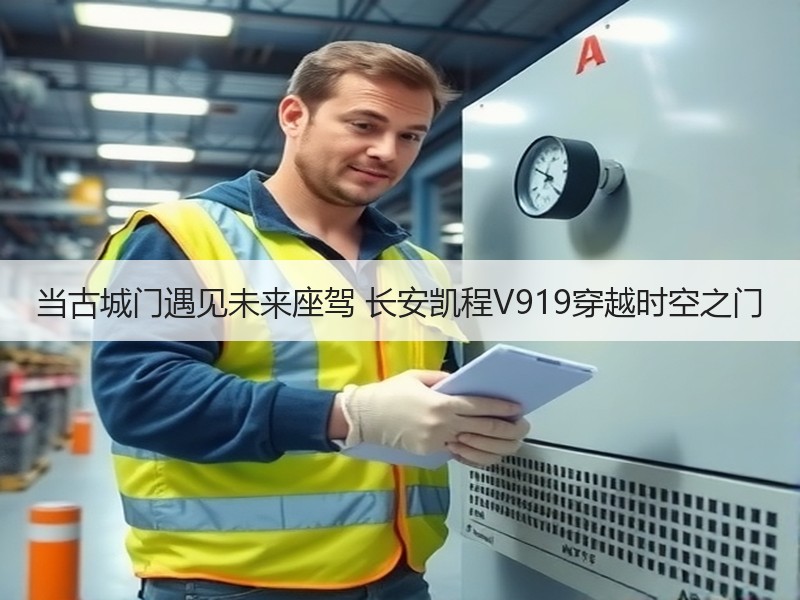 当古城门遇见未来座驾 长安凯程V919穿越时空之门
