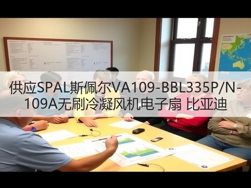 供应SPAL斯佩尔VA109-BBL335P/N-109A无刷冷凝风机电子扇 比亚迪