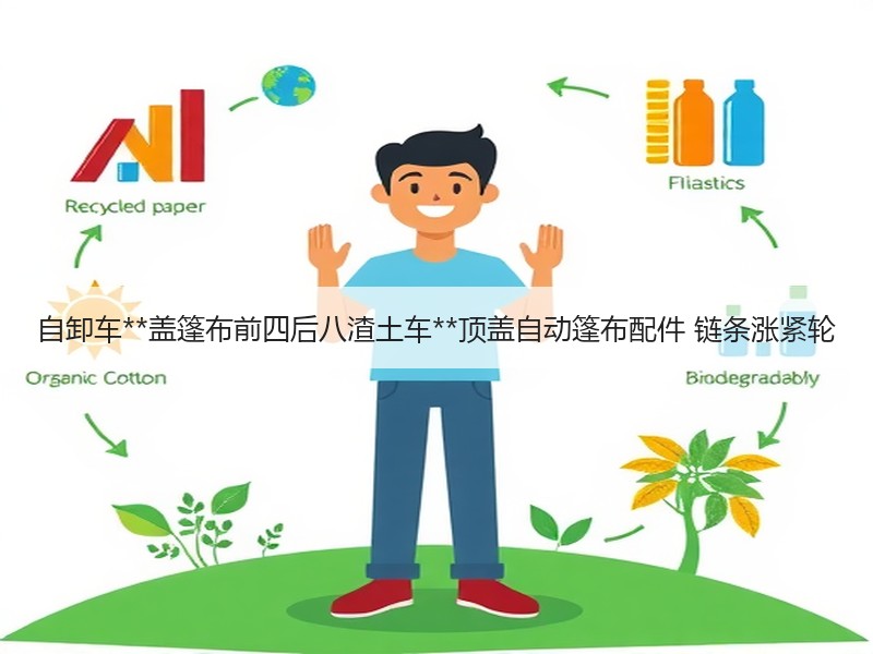 自卸车**盖篷布前四后八渣土车**顶盖自动篷布配件 链条涨紧轮
