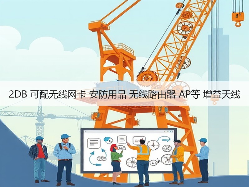 2DB 可配无线网卡 安防用品 无线路由器 AP等 增益天线