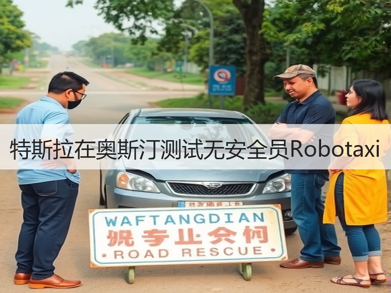特斯拉在奥斯汀测试无安全员Robotaxi