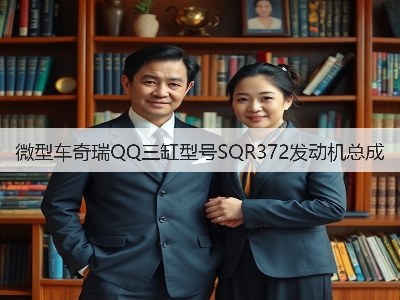 微型车奇瑞QQ三缸型号SQR372发动机总成