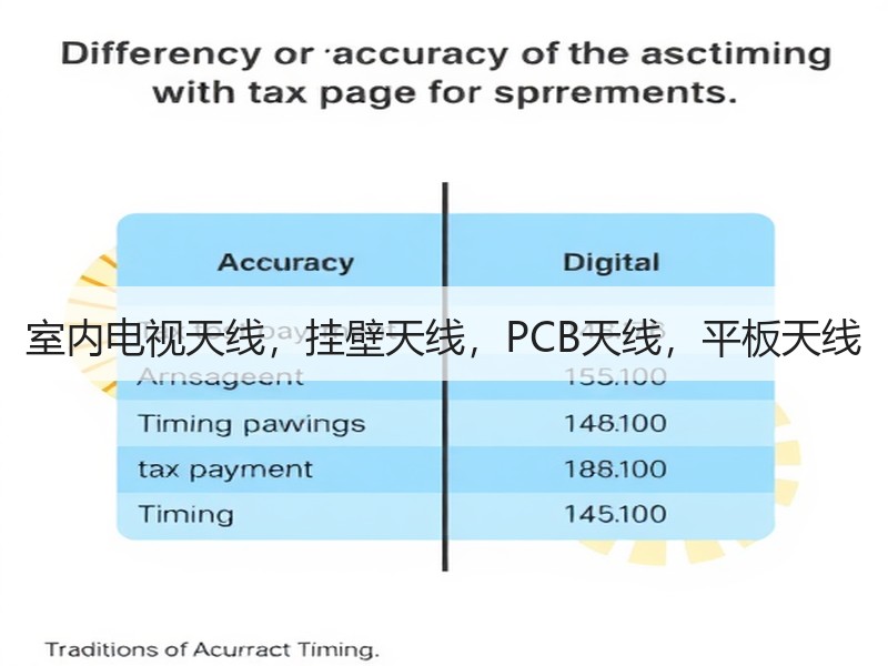 室内电视天线，挂壁天线，PCB天线，平板天线