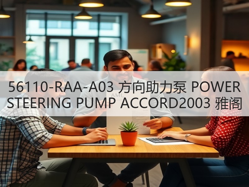 56110-RAA-A03 方向助力泵 POWER STEERING PUMP ACCORD2003 雅阁