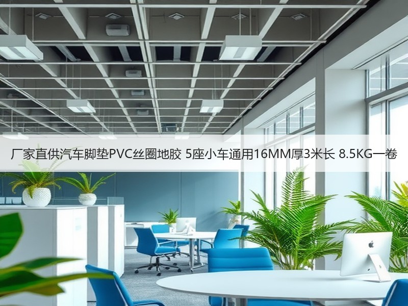 厂家直供汽车脚垫PVC丝圈地胶 5座小车通用16MM厚3米长 8.5KG一卷